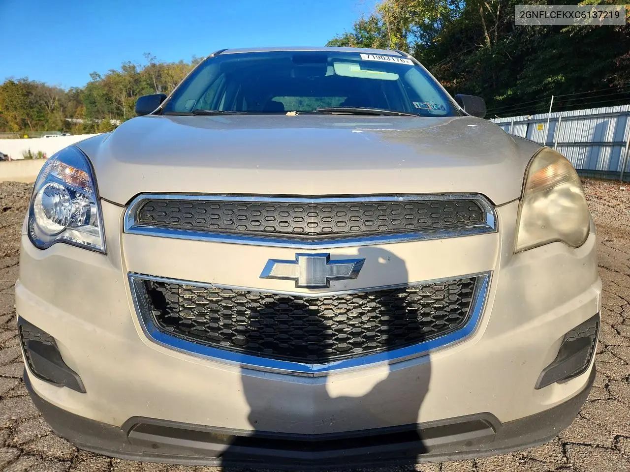 2012 CHEVROLET EQUINOX VIN 2GNFLCEKXC6137219 — фото 5