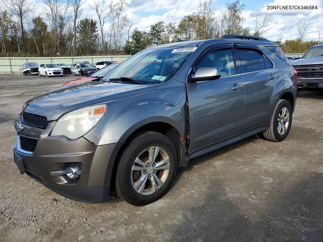 CHEVROLET EQUINOX 2012, VIN 2GNFLNE57C6346584