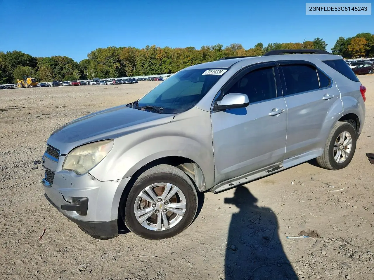 CHEVROLET EQUINOX 2012, VIN 2GNFLDE53C6145243