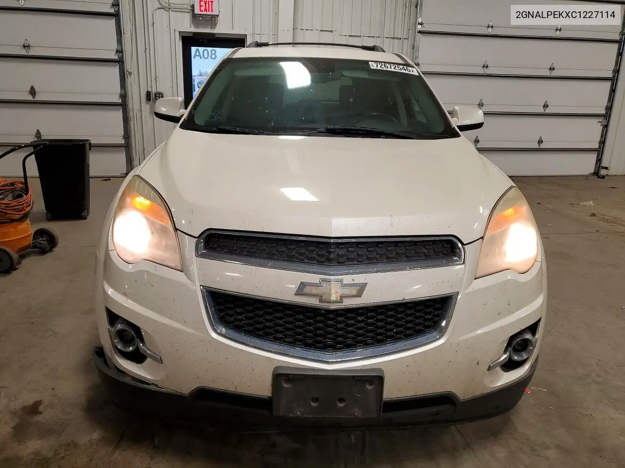 2012 CHEVROLET EQUINOX VIN 2GNALPEKXC1227114 — фото 5