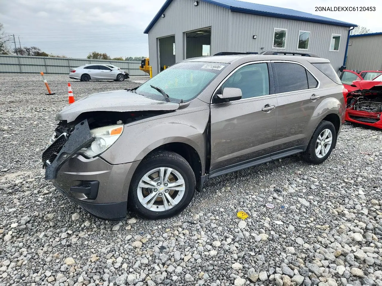 CHEVROLET EQUINOX 2012, VIN 2GNALDEKXC6120453