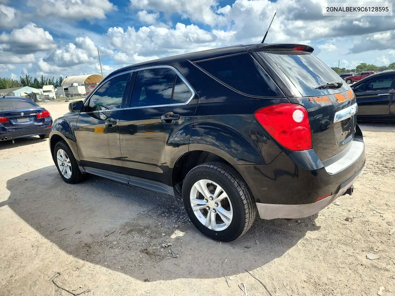 2012 CHEVROLET EQUINOX VIN 2GNALBEK9C6128595 — фото 2