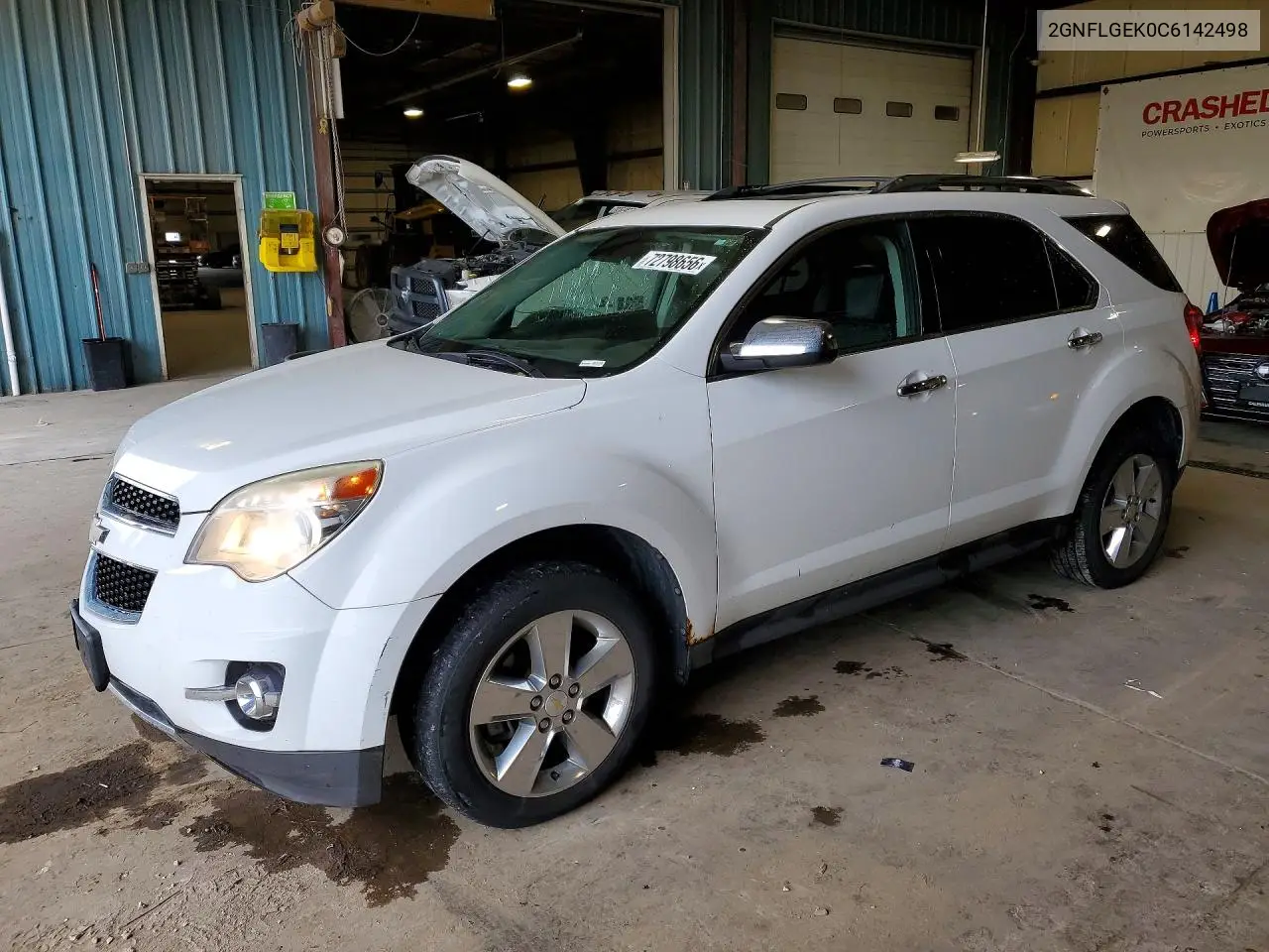 CHEVROLET EQUINOX 2012, VIN 2GNFLGEK0C6142498
