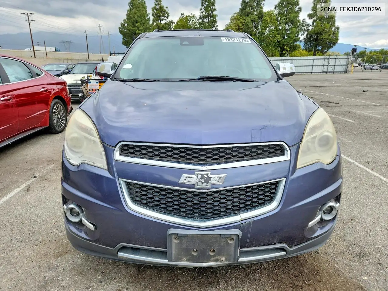 2013 CHEVROLET EQUINOX VIN 2GNALFEK3D6210296 — фото 5