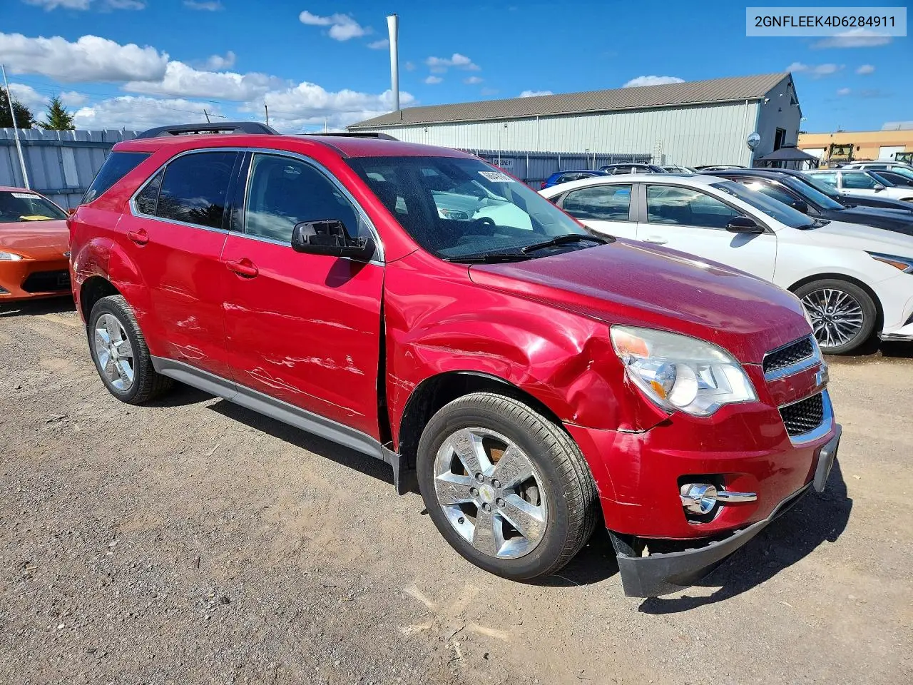 2013 CHEVROLET EQUINOX VIN 2GNFLEEK4D6284911 — фото 4