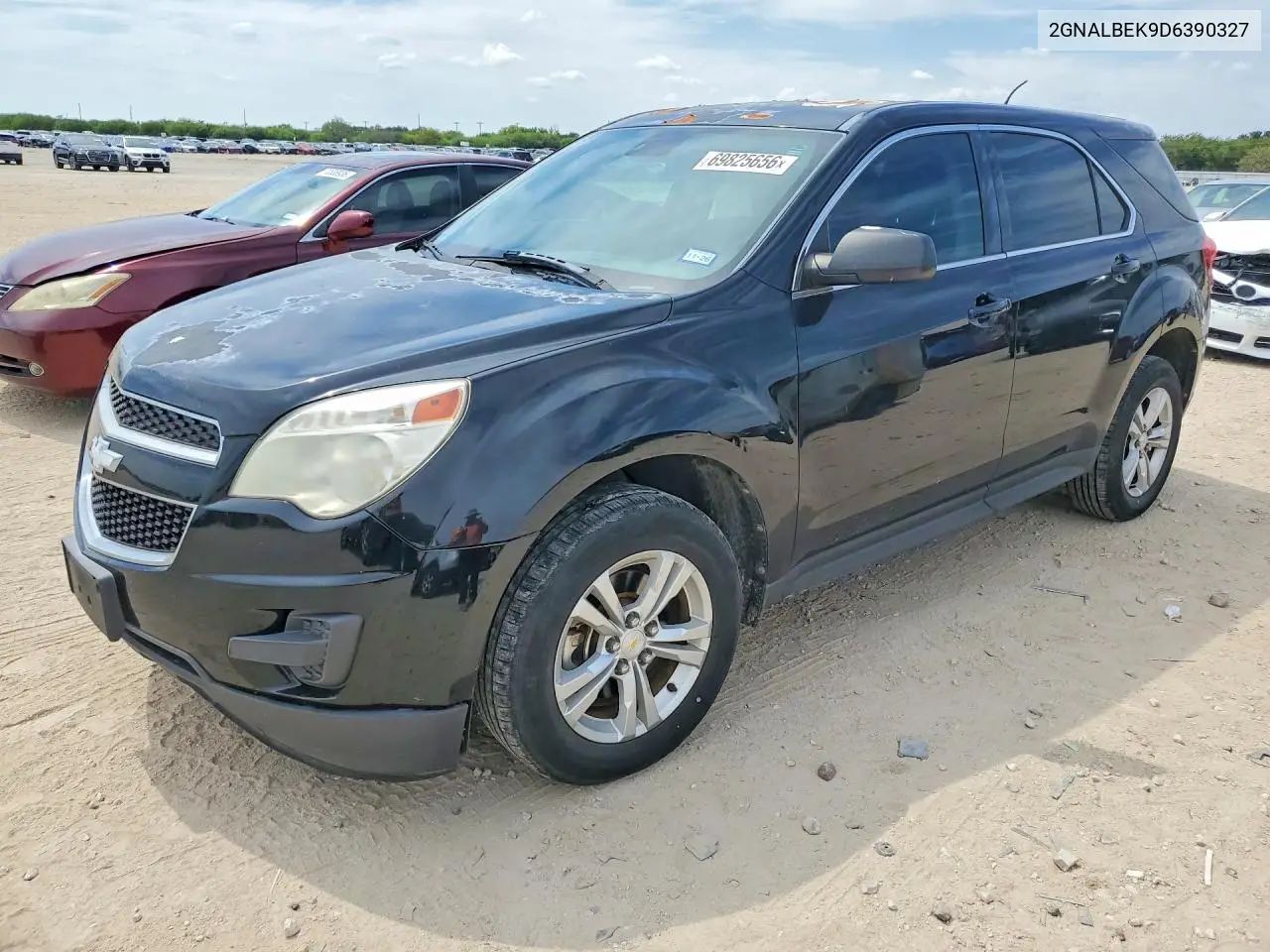 CHEVROLET EQUINOX 2013, VIN 2GNALBEK9D6390327