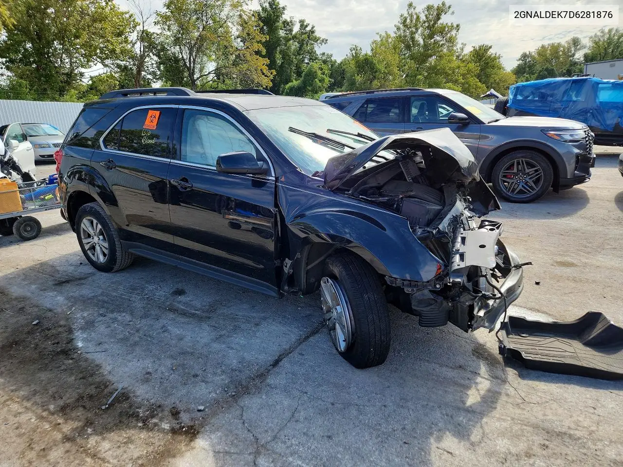 2013 CHEVROLET EQUINOX VIN 2GNALDEK7D6281876 — фото 4