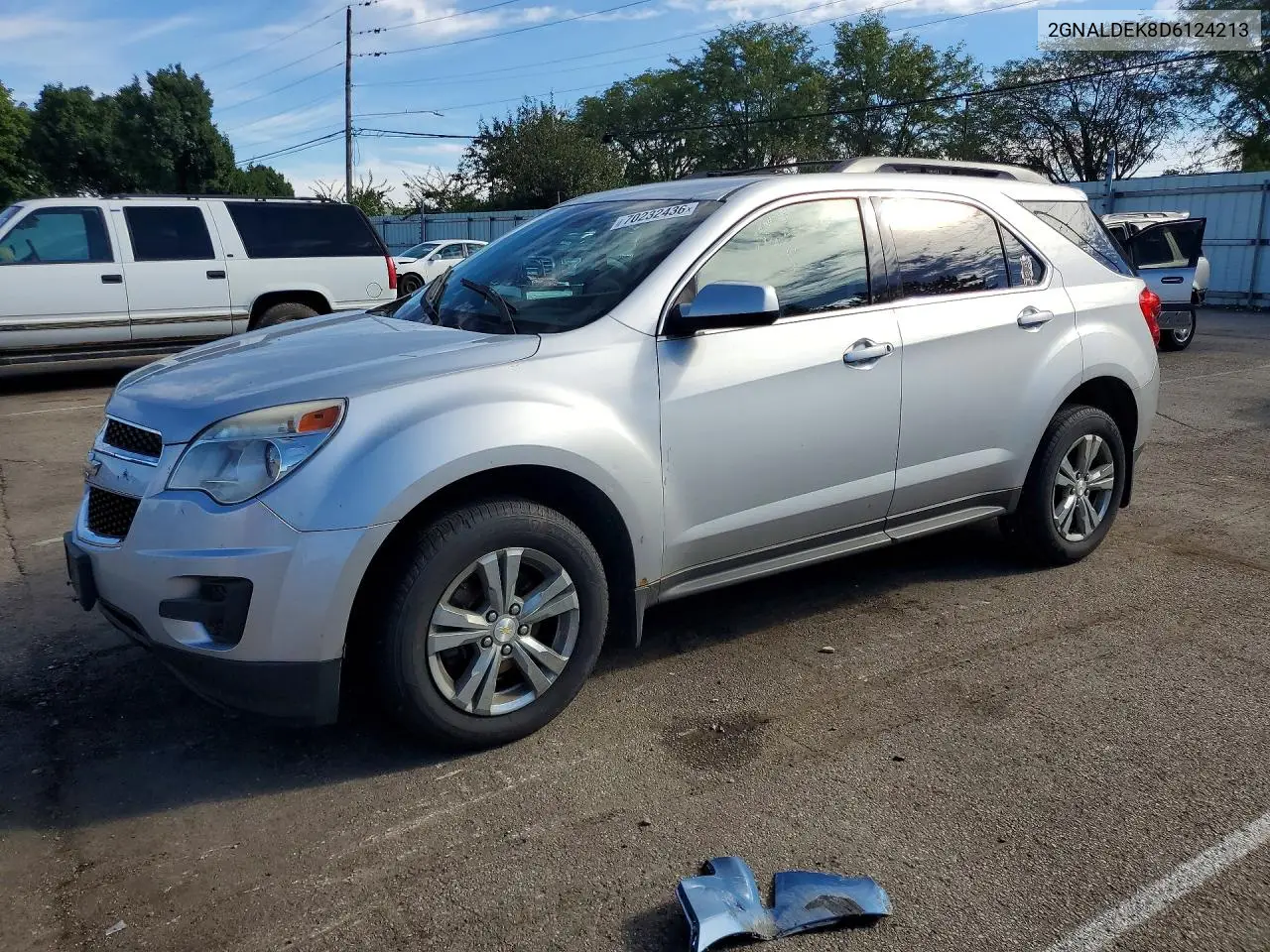 CHEVROLET EQUINOX 2013, VIN 2GNALDEK8D6124213