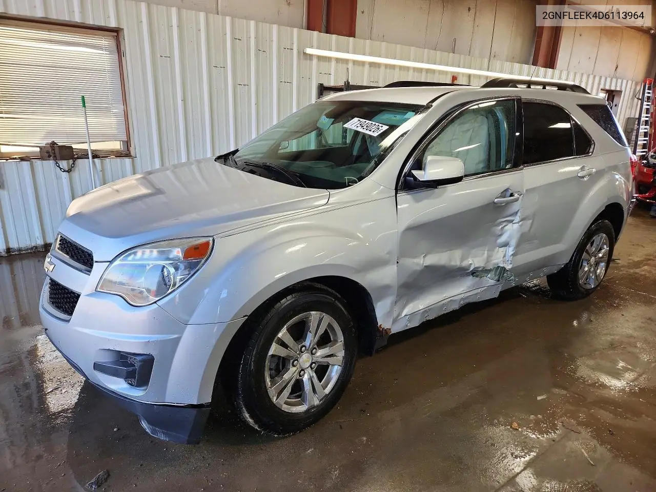 CHEVROLET EQUINOX 2013, VIN 2GNFLEEK4D6113964