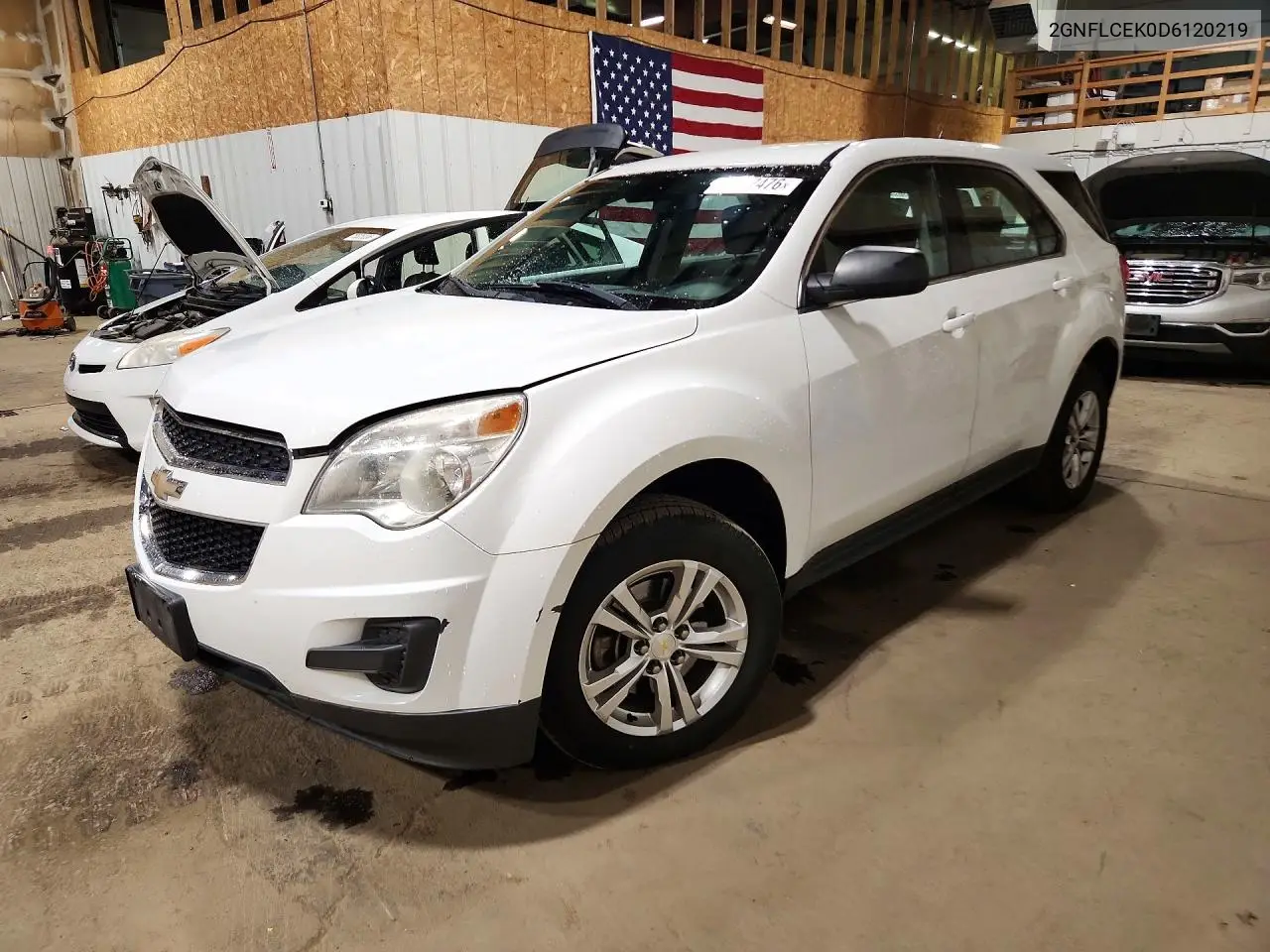 CHEVROLET EQUINOX 2013, VIN 2GNFLCEK0D6120219