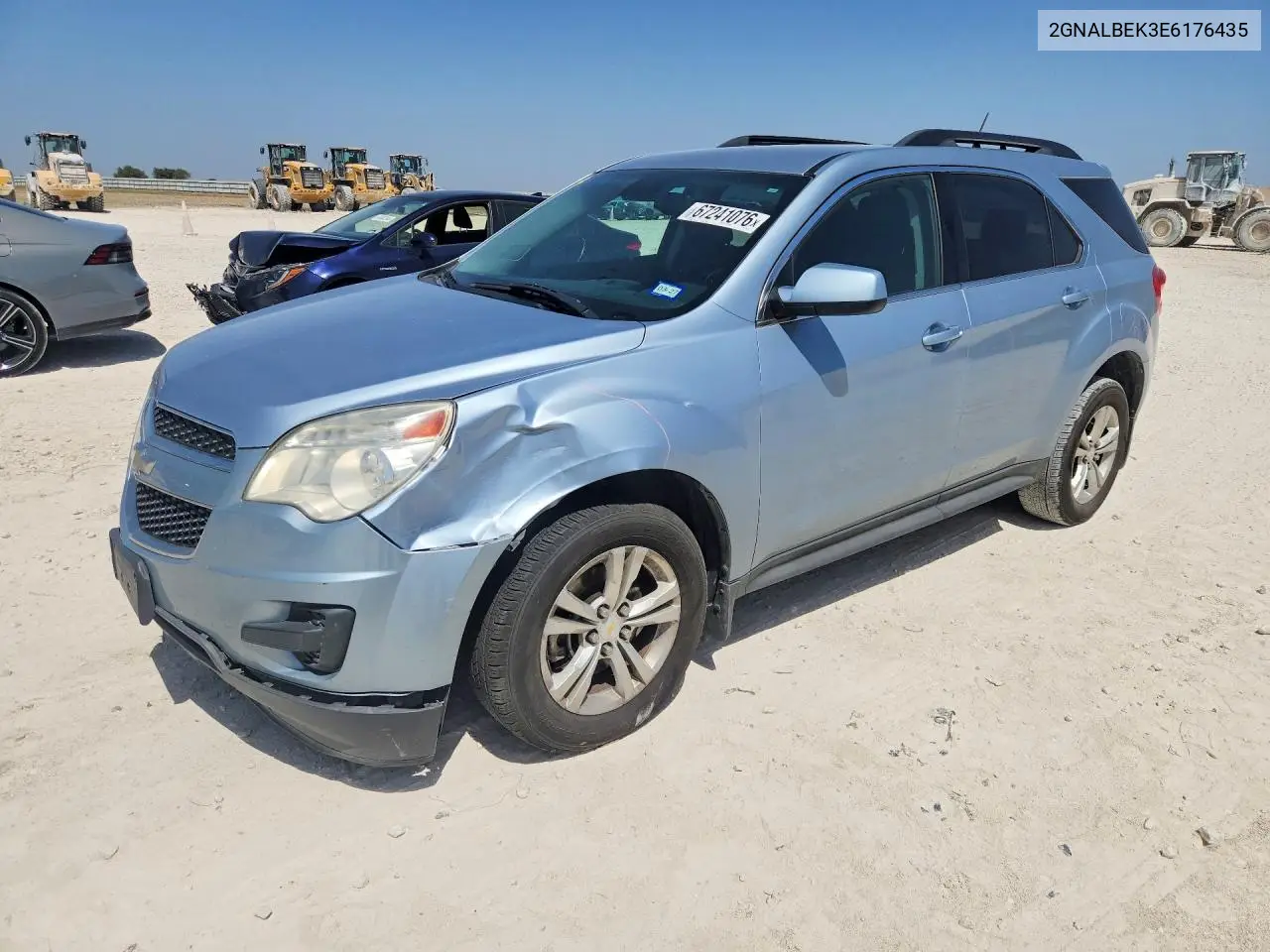 CHEVROLET EQUINOX 2014, VIN 2GNALBEK3E6176435