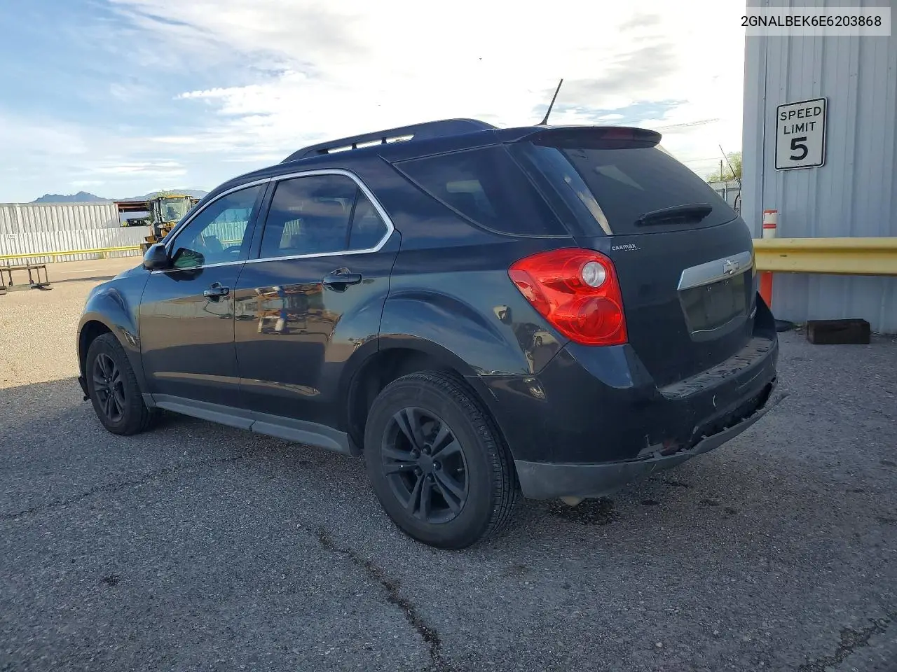 2014 CHEVROLET EQUINOX VIN 2GNALBEK6E6203868 — фото 2