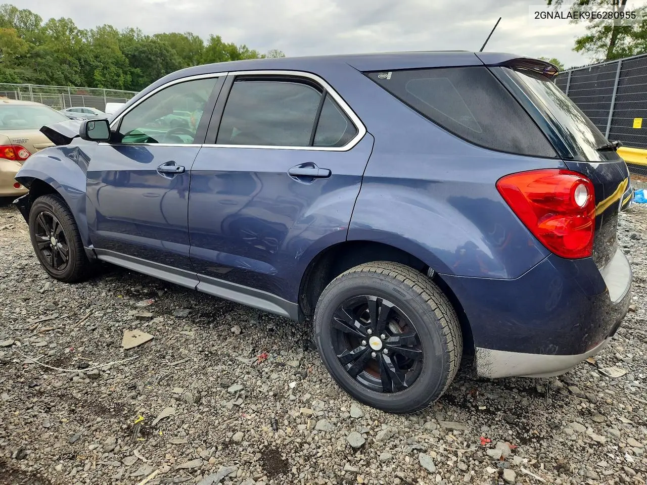 2014 CHEVROLET EQUINOX VIN 2GNALAEK9E6280955 — фото 2