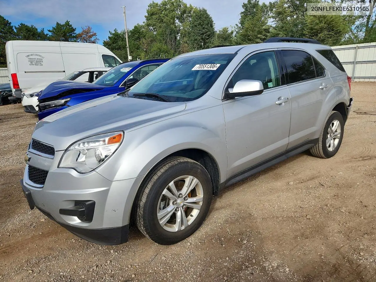 CHEVROLET EQUINOX 2014, VIN 2GNFLFEK0E6310105