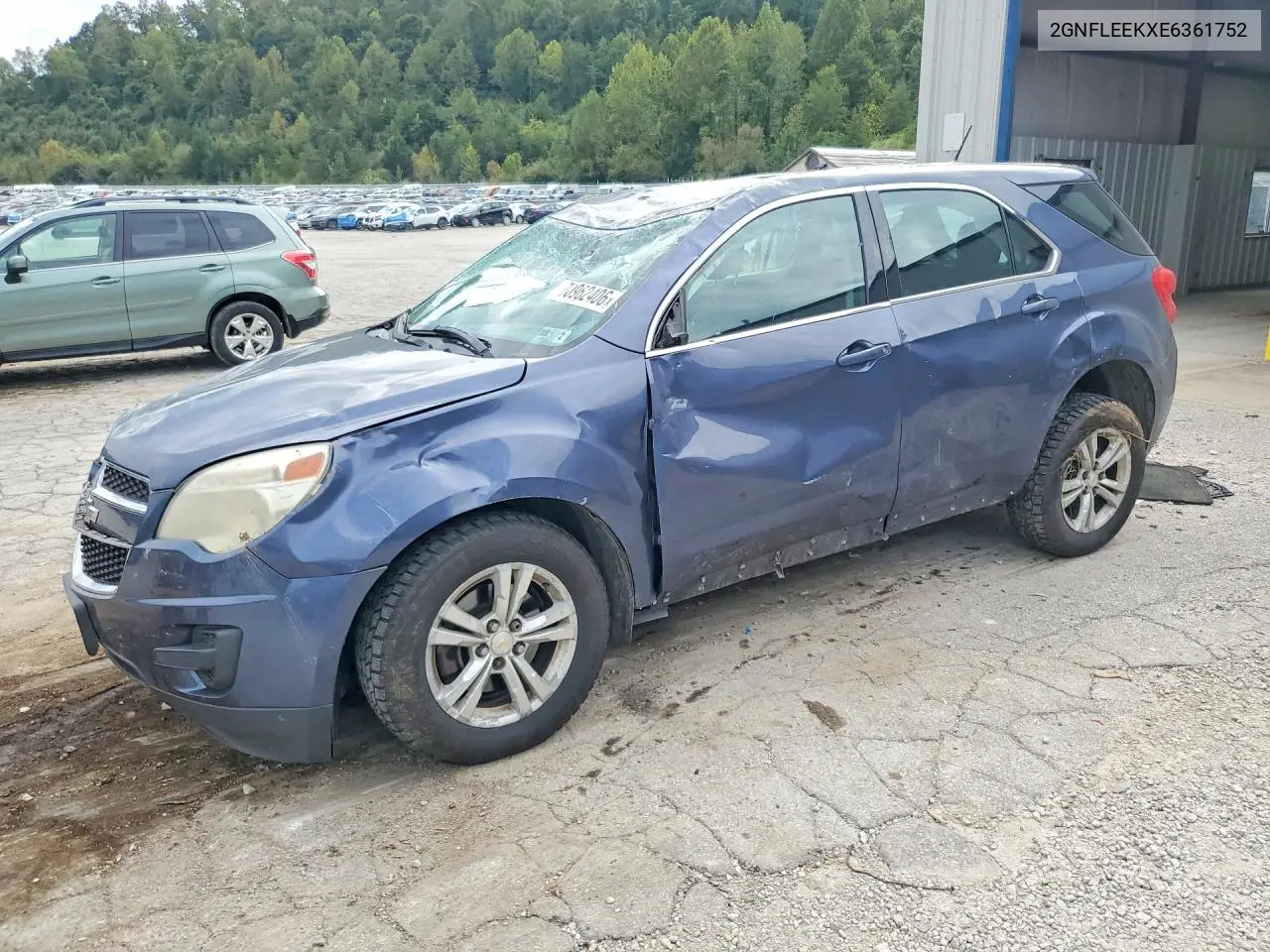 CHEVROLET EQUINOX 2014, VIN 2GNFLEEKXE6361752