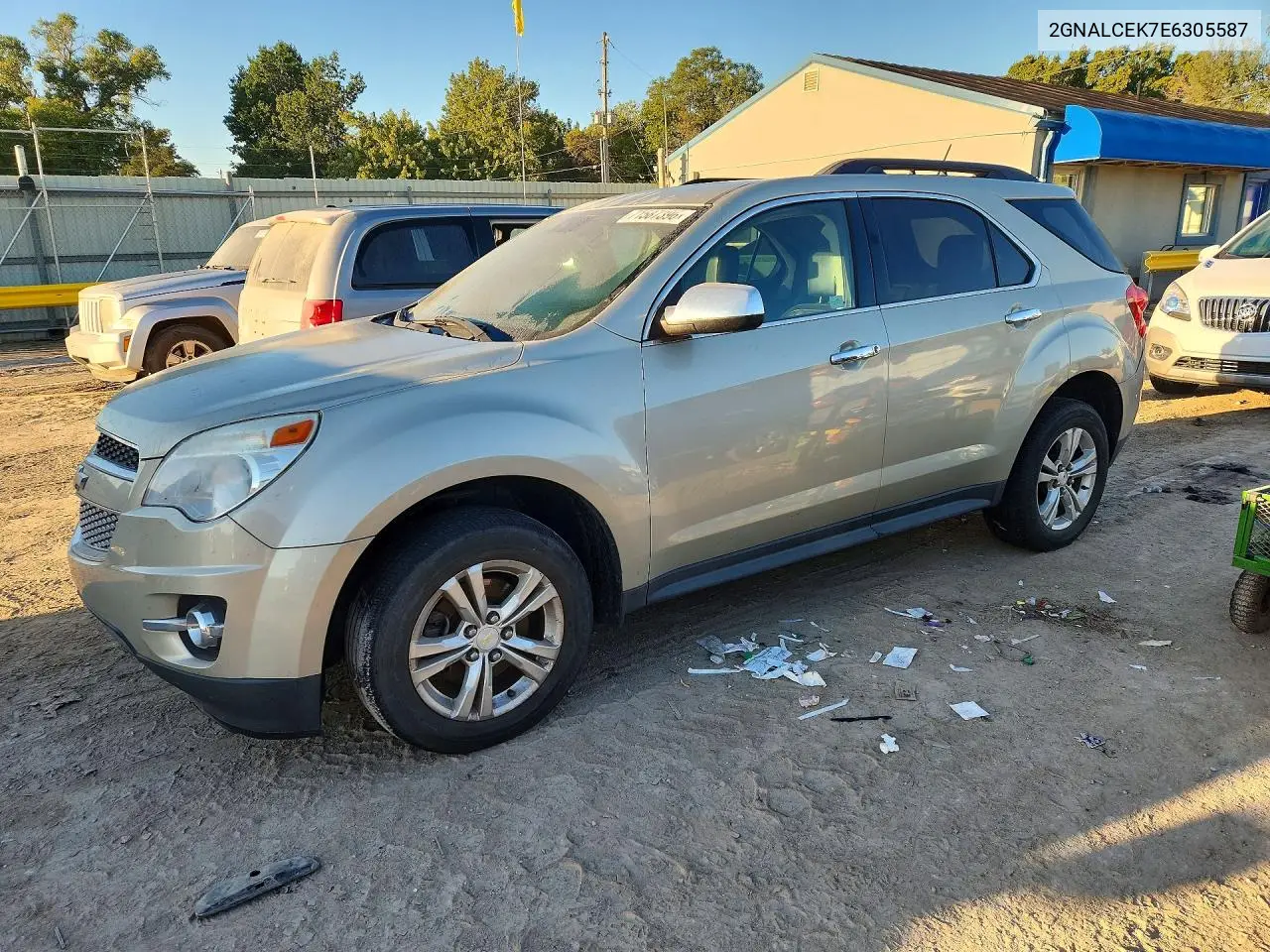 CHEVROLET EQUINOX 2014, VIN 2GNALCEK7E6305587