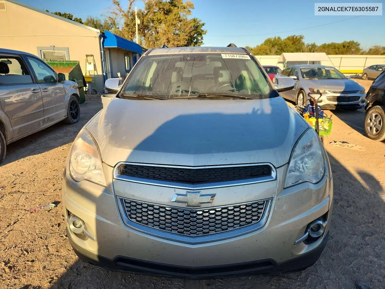 2014 CHEVROLET EQUINOX VIN 2GNALCEK7E6305587 — фото 5