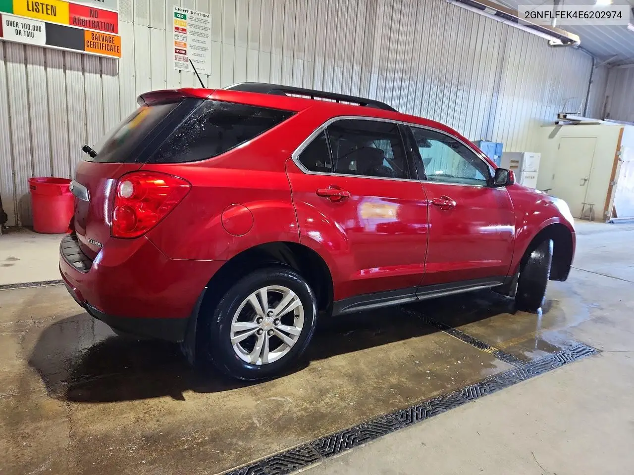 2014 CHEVROLET EQUINOX VIN 2GNFLFEK4E6202974 — фото 3