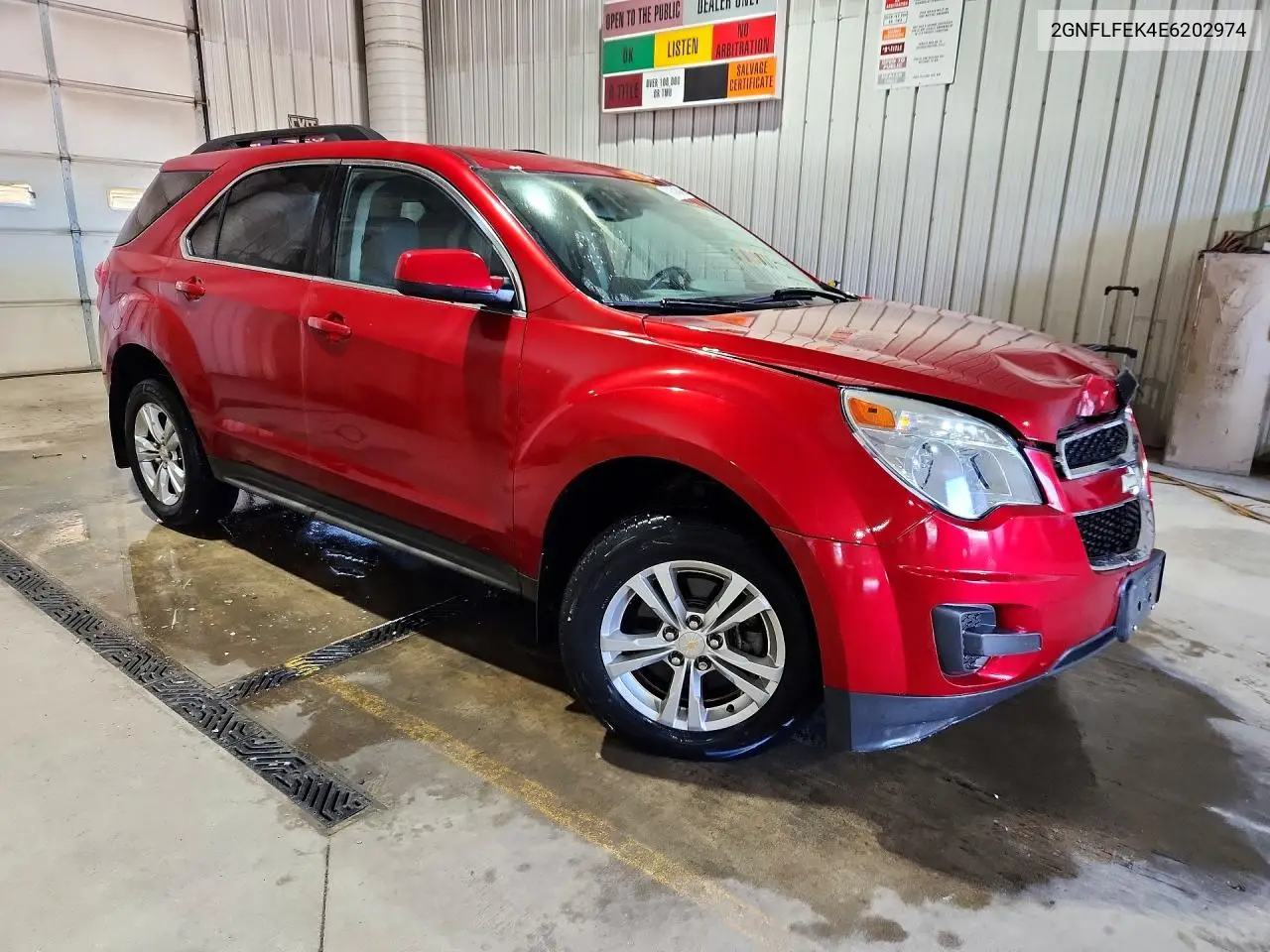 2014 CHEVROLET EQUINOX VIN 2GNFLFEK4E6202974 — фото 4