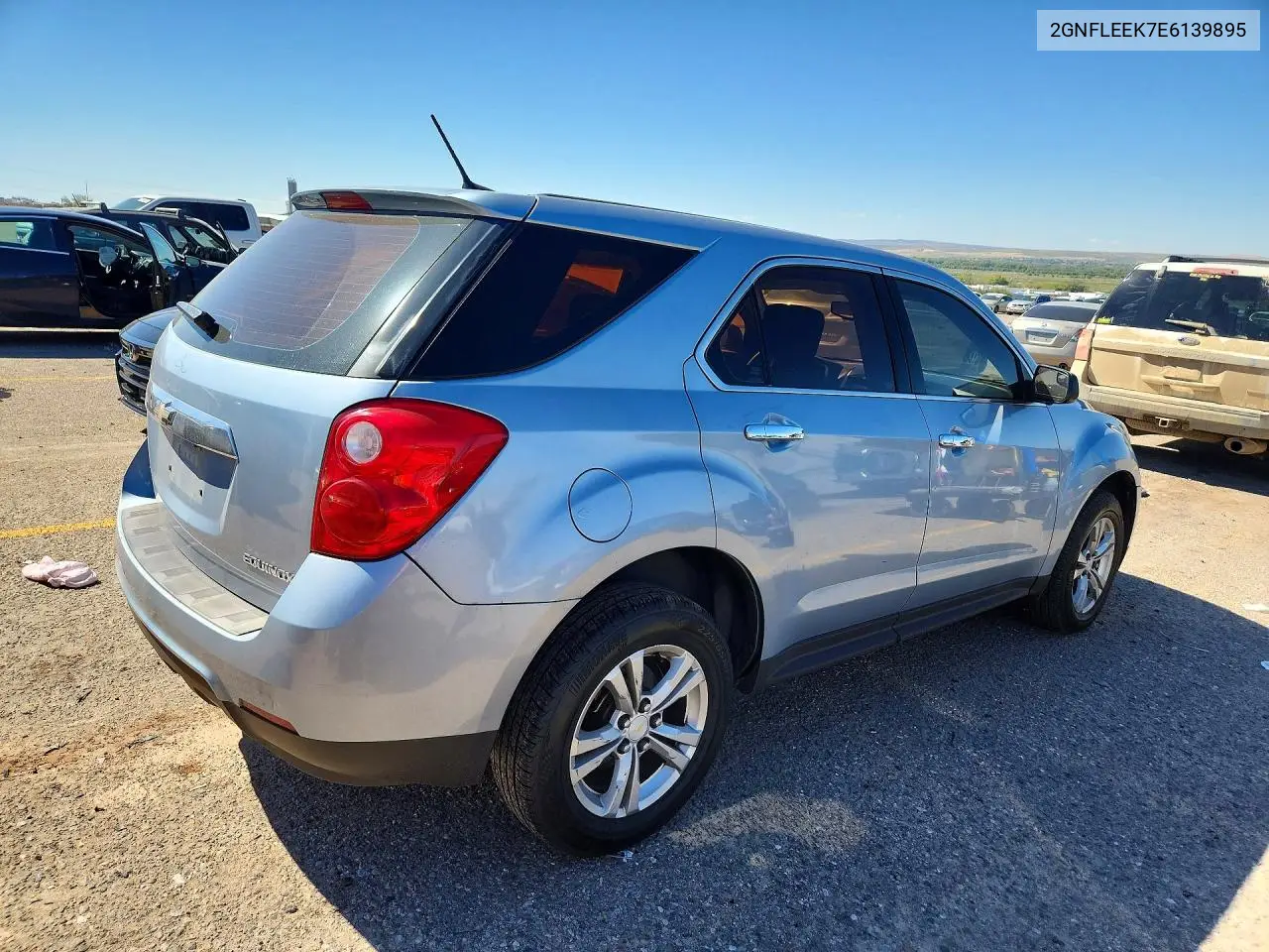 2014 CHEVROLET EQUINOX VIN 2GNFLEEK7E6139895 — фото 3