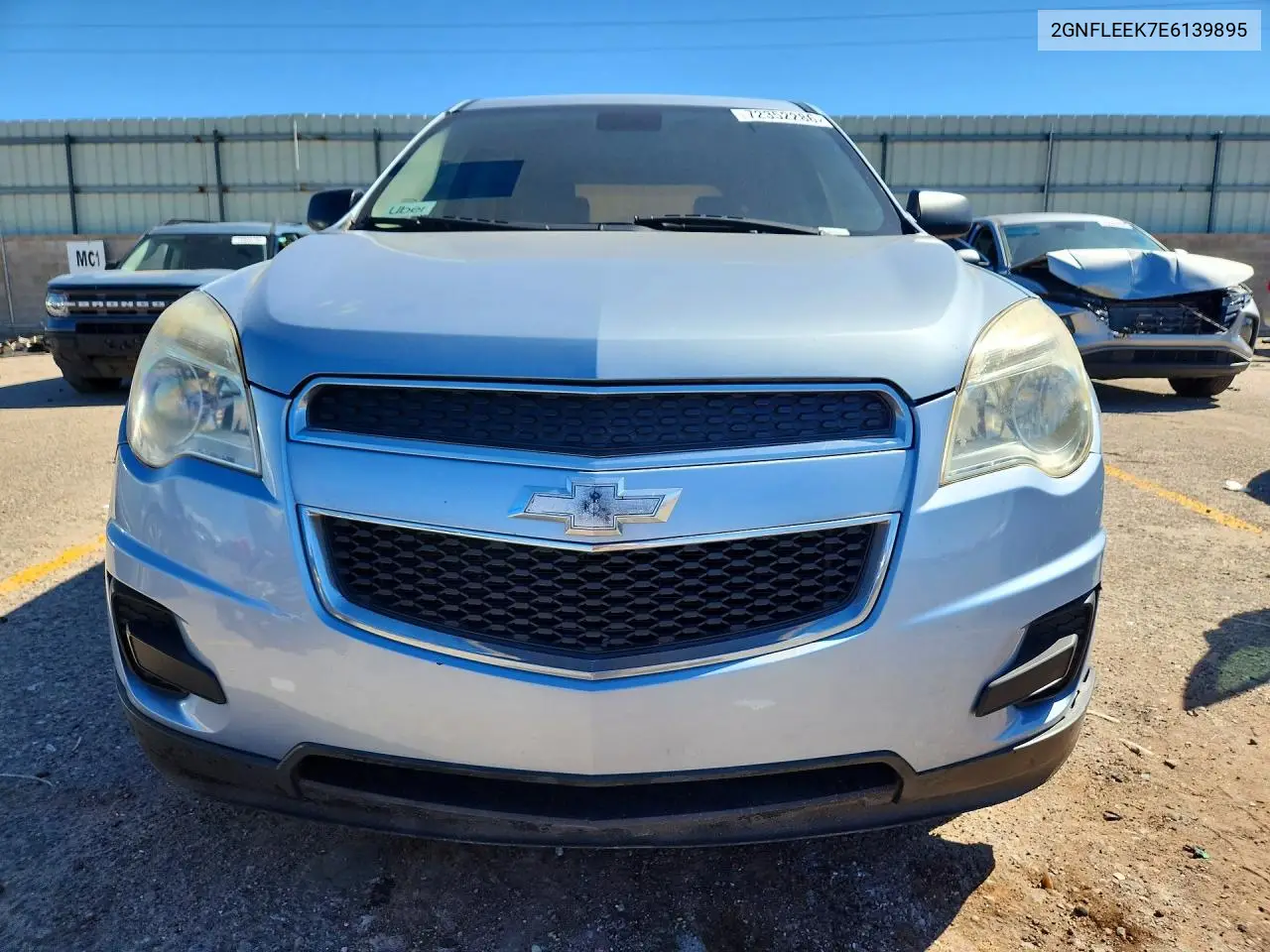 2014 CHEVROLET EQUINOX VIN 2GNFLEEK7E6139895 — фото 5