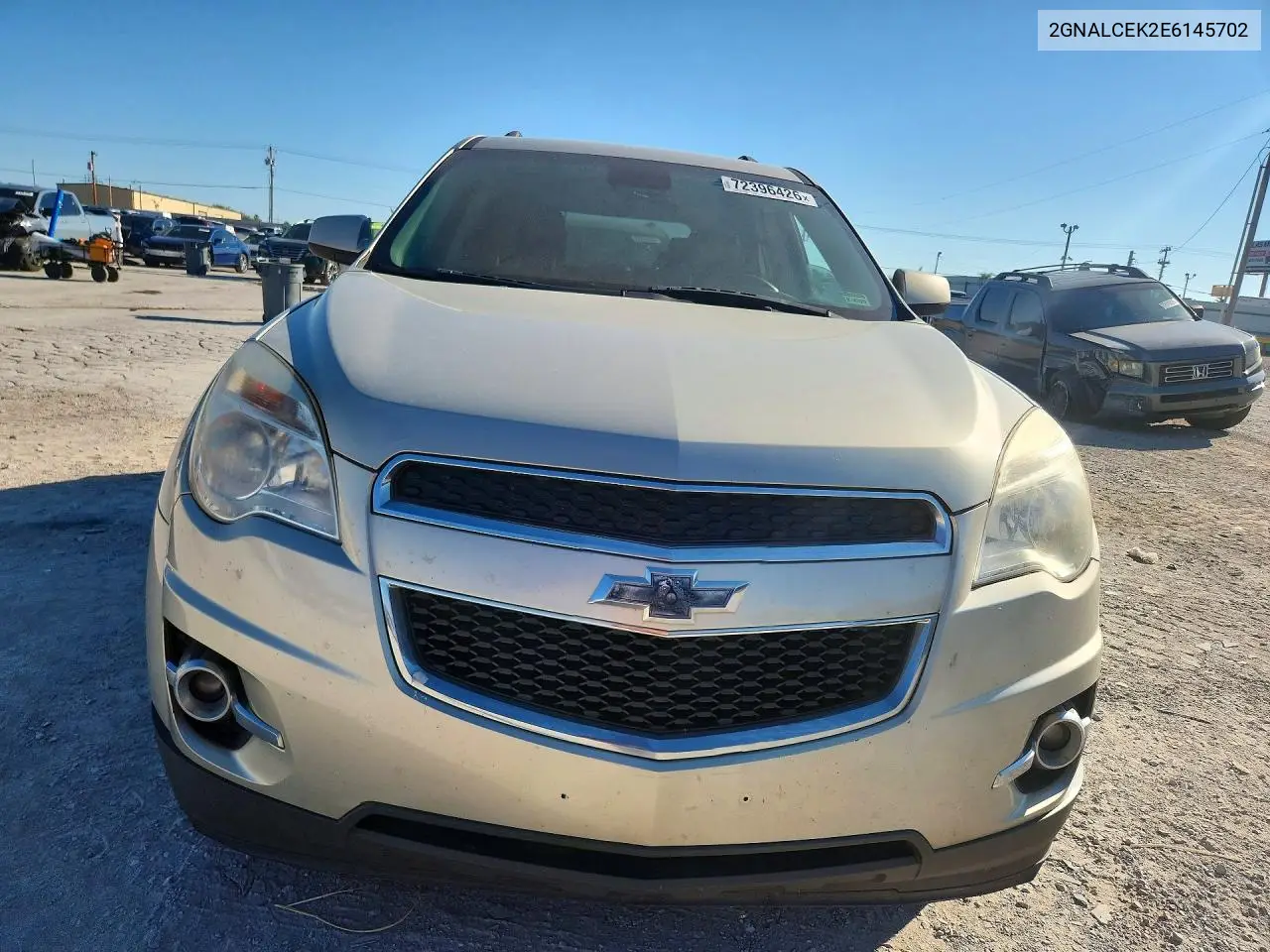 2014 CHEVROLET EQUINOX VIN 2GNALCEK2E6145702 — фото 5