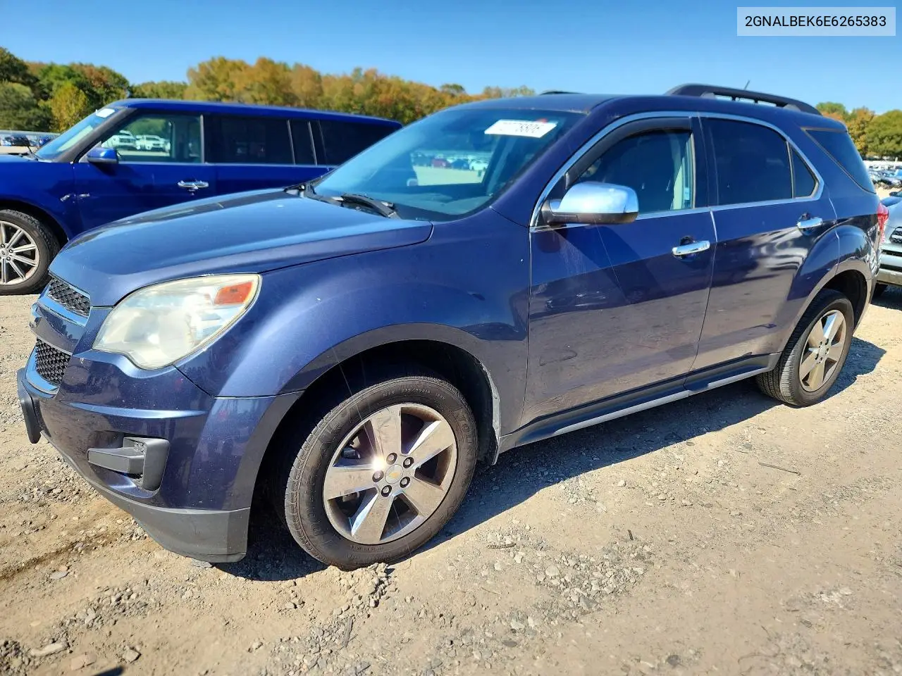 CHEVROLET EQUINOX 2014, VIN 2GNALBEK6E6265383