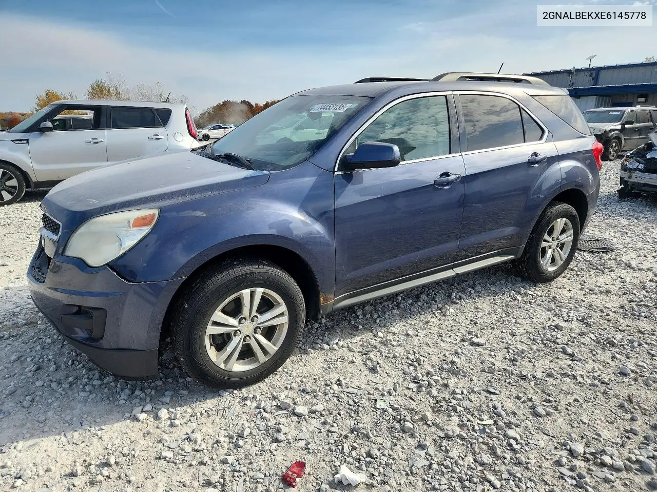 CHEVROLET EQUINOX 2014, VIN 2GNALBEKXE6145778