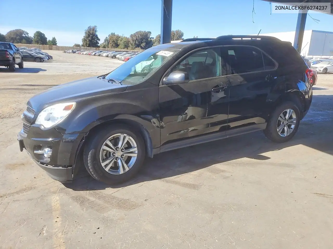 CHEVROLET EQUINOX 2015, VIN 2GNALCEK8F6274237