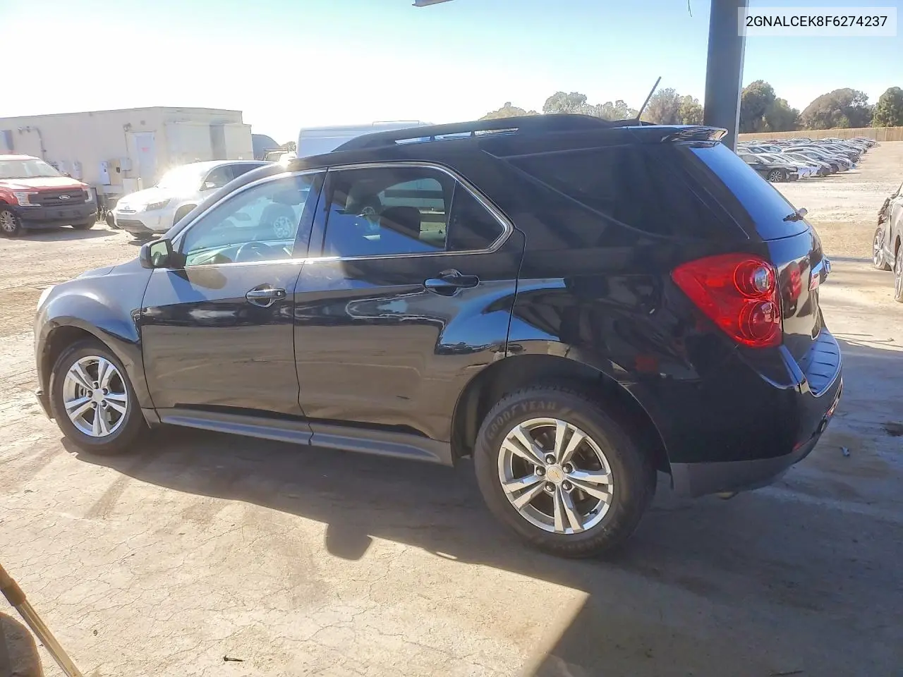 2015 CHEVROLET EQUINOX VIN 2GNALCEK8F6274237 — фото 2