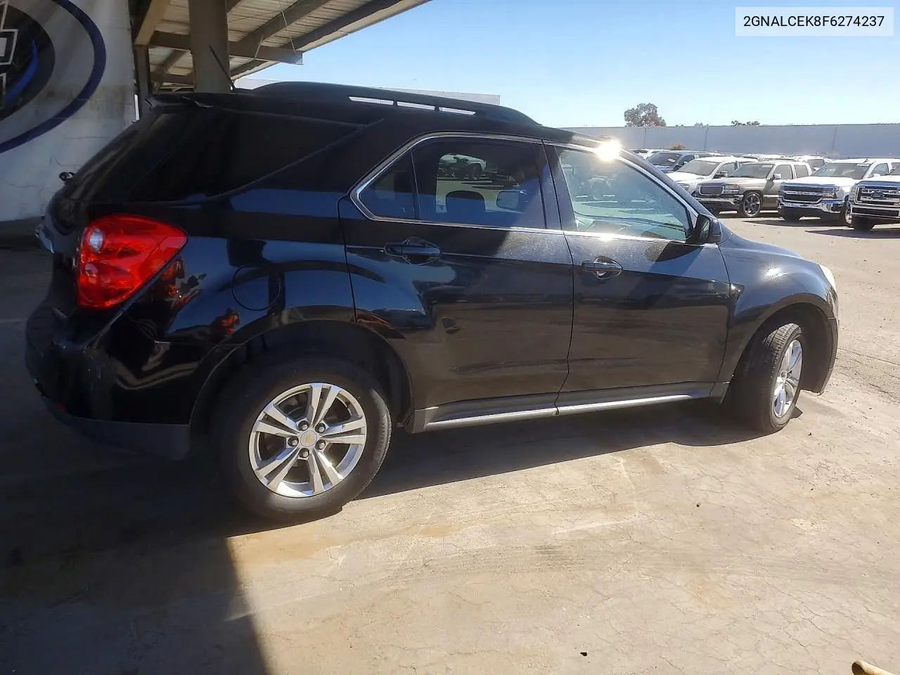 2015 CHEVROLET EQUINOX VIN 2GNALCEK8F6274237 — фото 3
