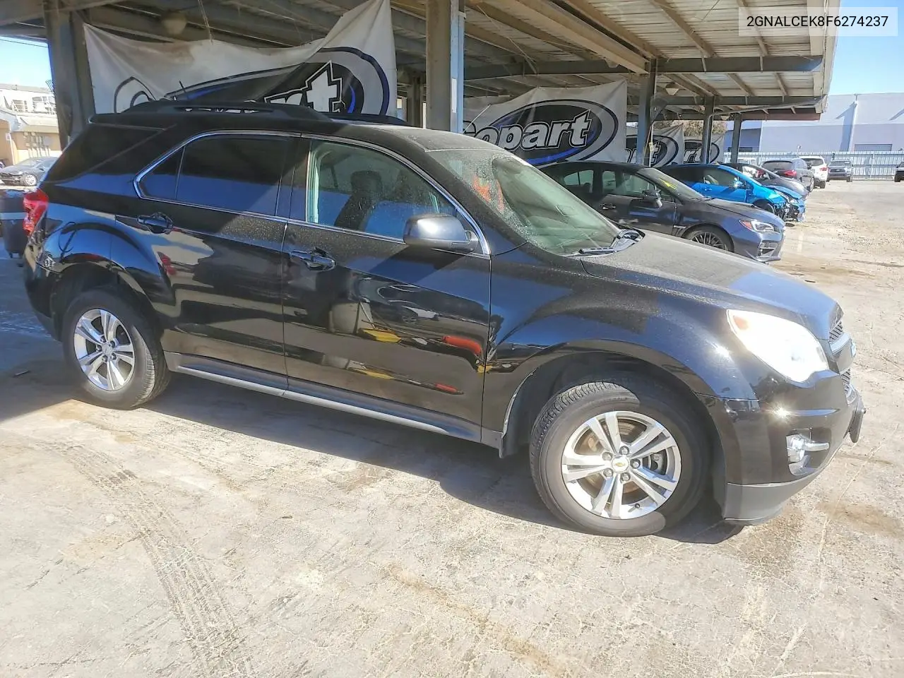 2015 CHEVROLET EQUINOX VIN 2GNALCEK8F6274237 — фото 4
