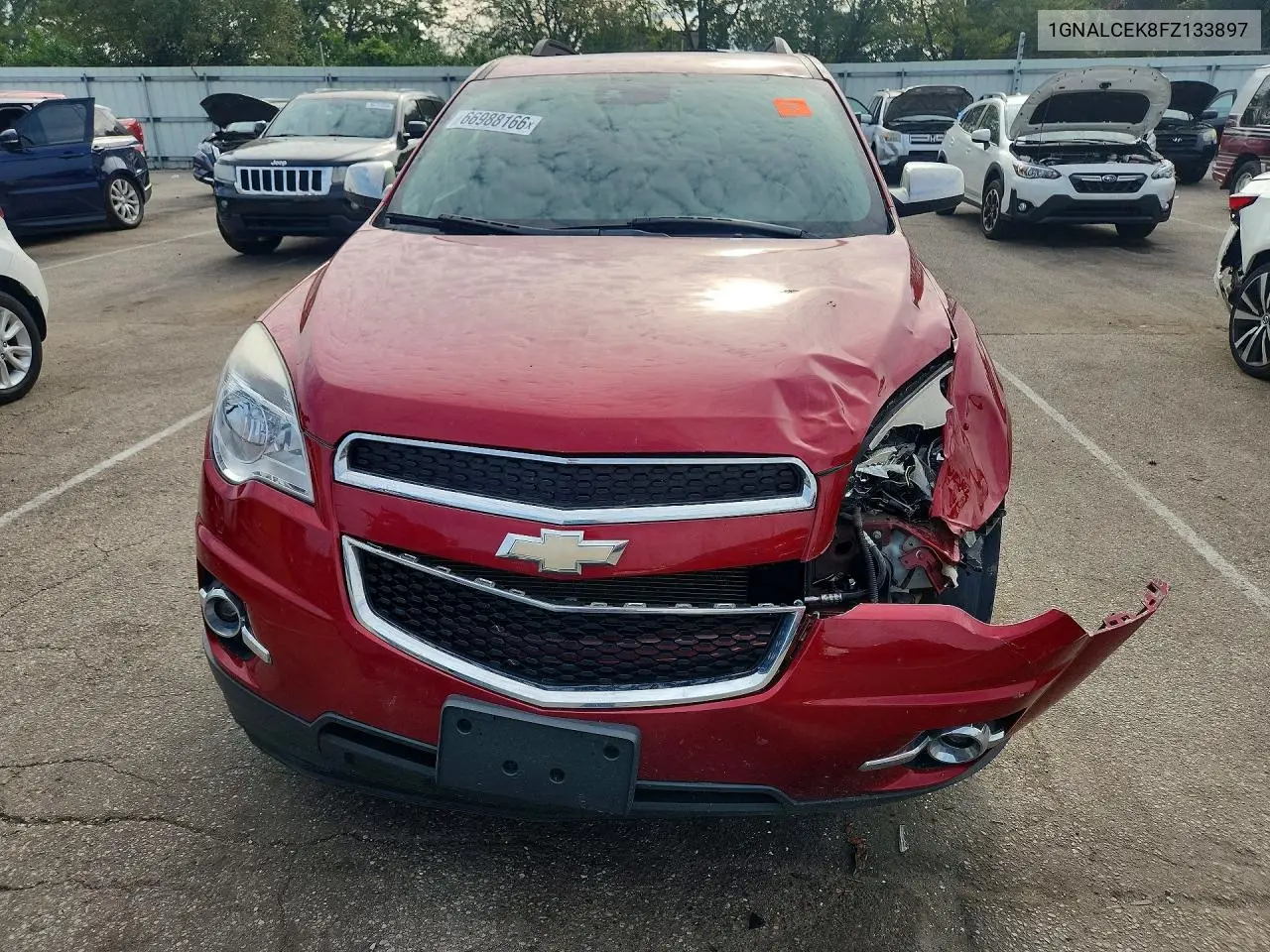 2015 CHEVROLET EQUINOX VIN 1GNALCEK8FZ133897 — фото 5