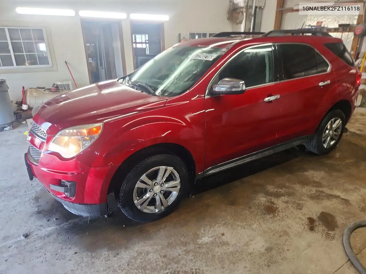CHEVROLET EQUINOX 2015, VIN 1GNALBEK2FZ116118