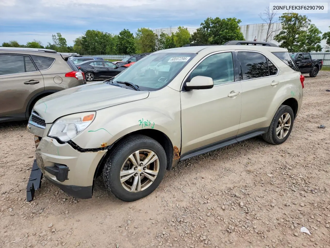CHEVROLET EQUINOX 2015, VIN 2GNFLFEK3F6290790