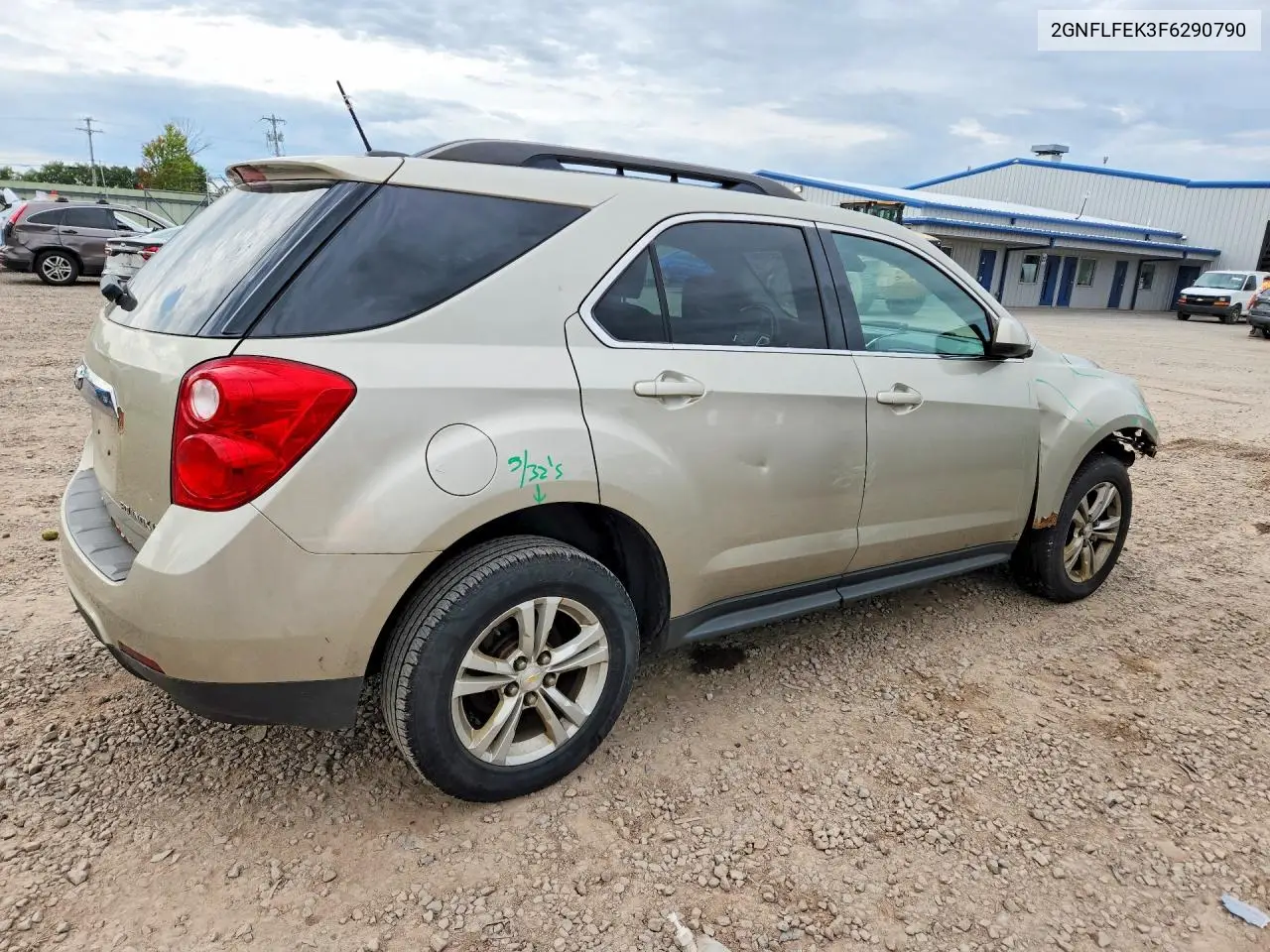 2015 CHEVROLET EQUINOX VIN 2GNFLFEK3F6290790 — фото 3