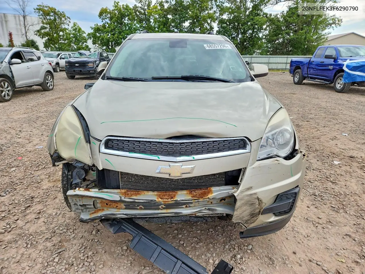 2015 CHEVROLET EQUINOX VIN 2GNFLFEK3F6290790 — фото 5