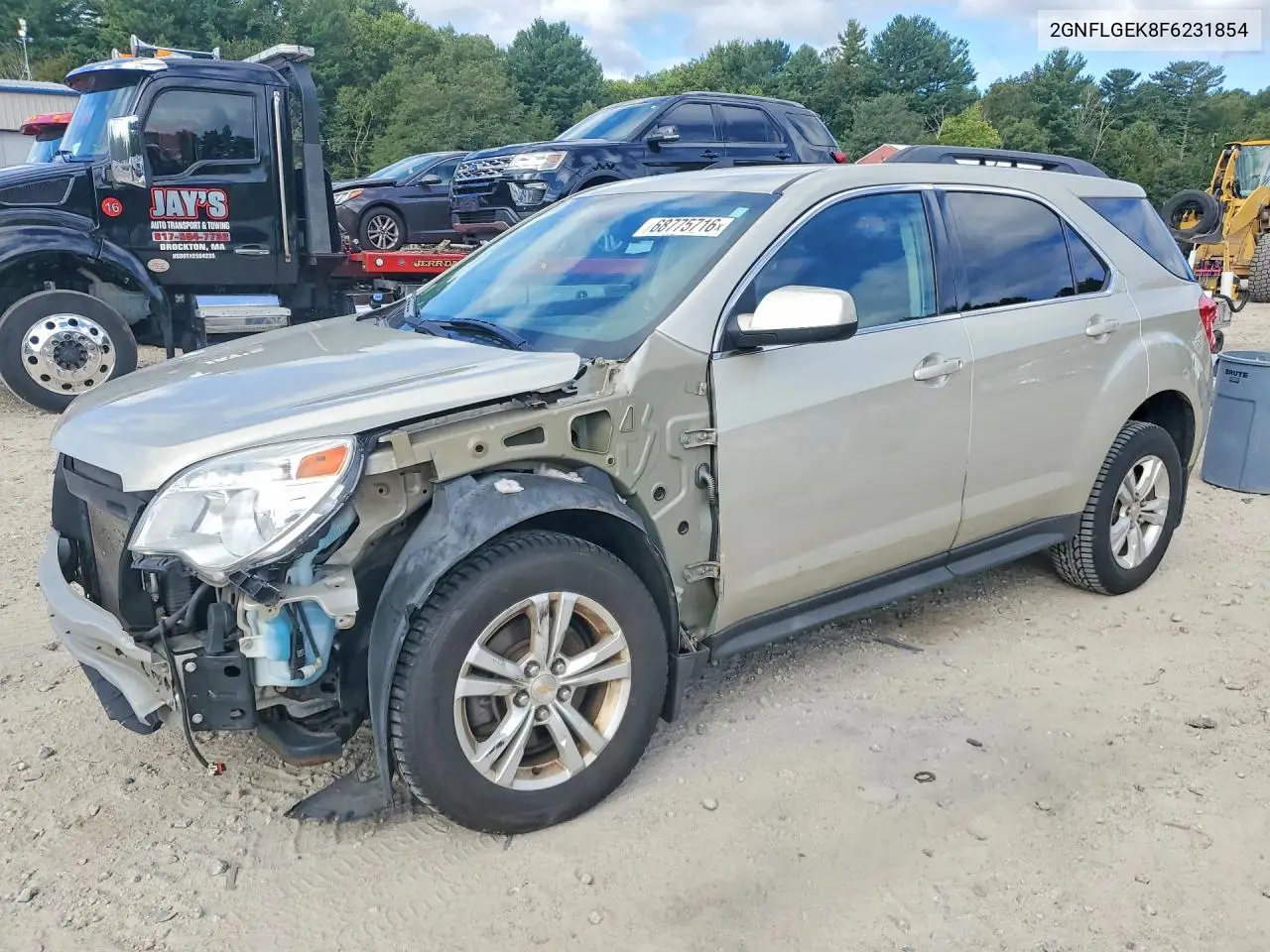 CHEVROLET EQUINOX 2015, VIN 2GNFLGEK8F6231854