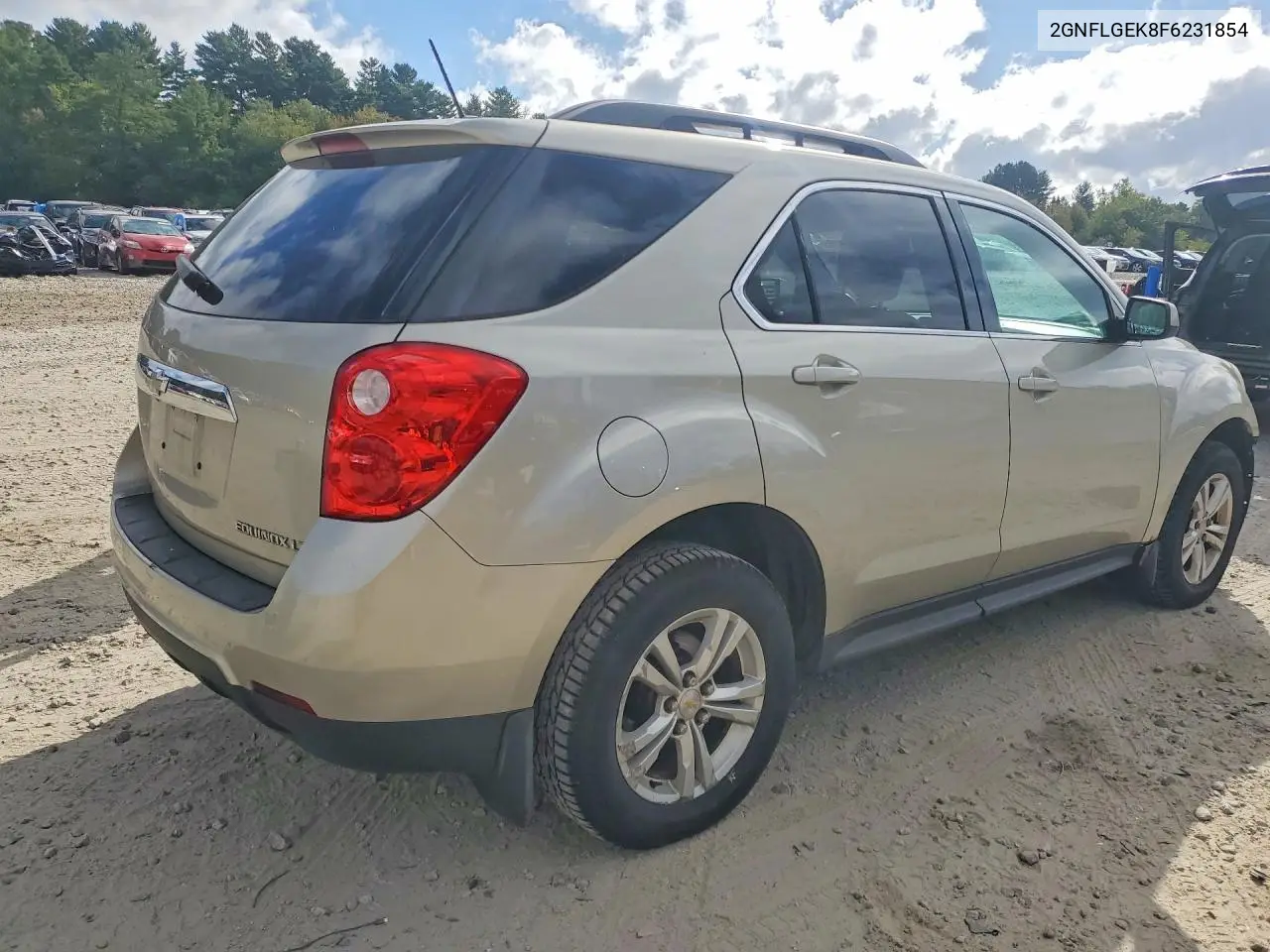 2015 CHEVROLET EQUINOX VIN 2GNFLGEK8F6231854 — фото 3