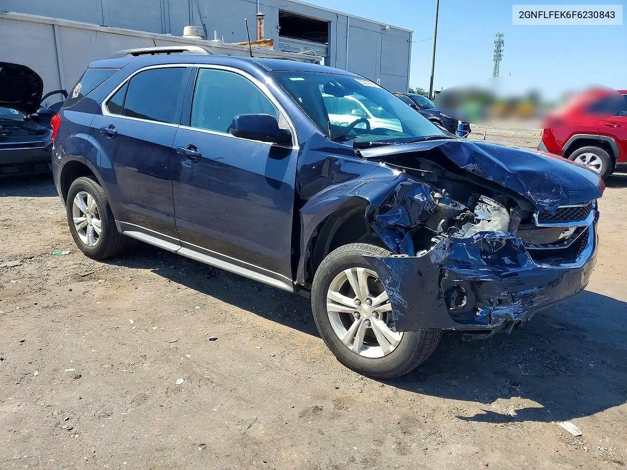 2015 CHEVROLET EQUINOX VIN 2GNFLFEK6F6230843 — фото 4