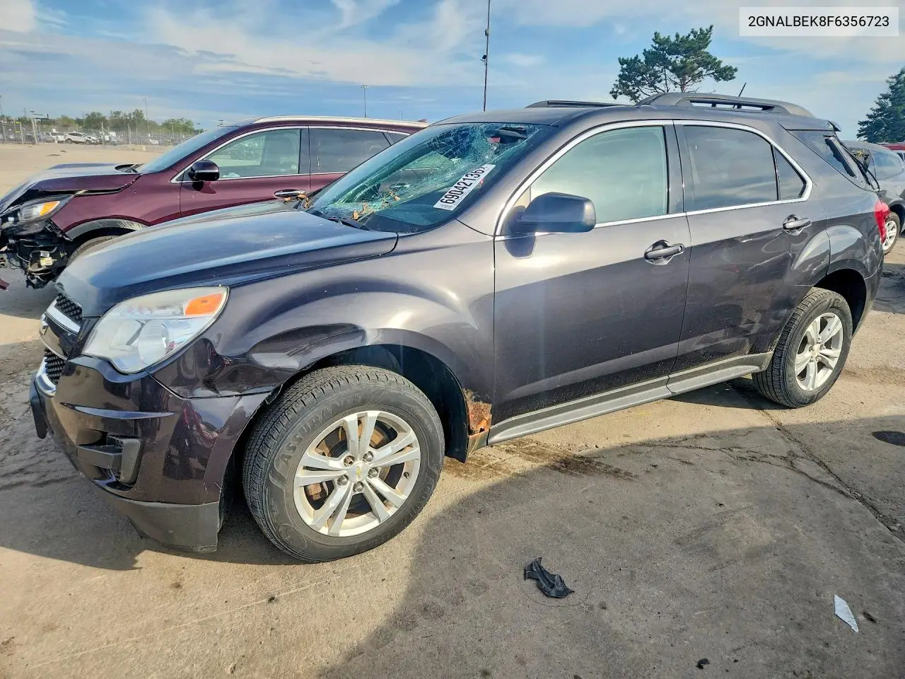 CHEVROLET EQUINOX 2015, VIN 2GNALBEK8F6356723
