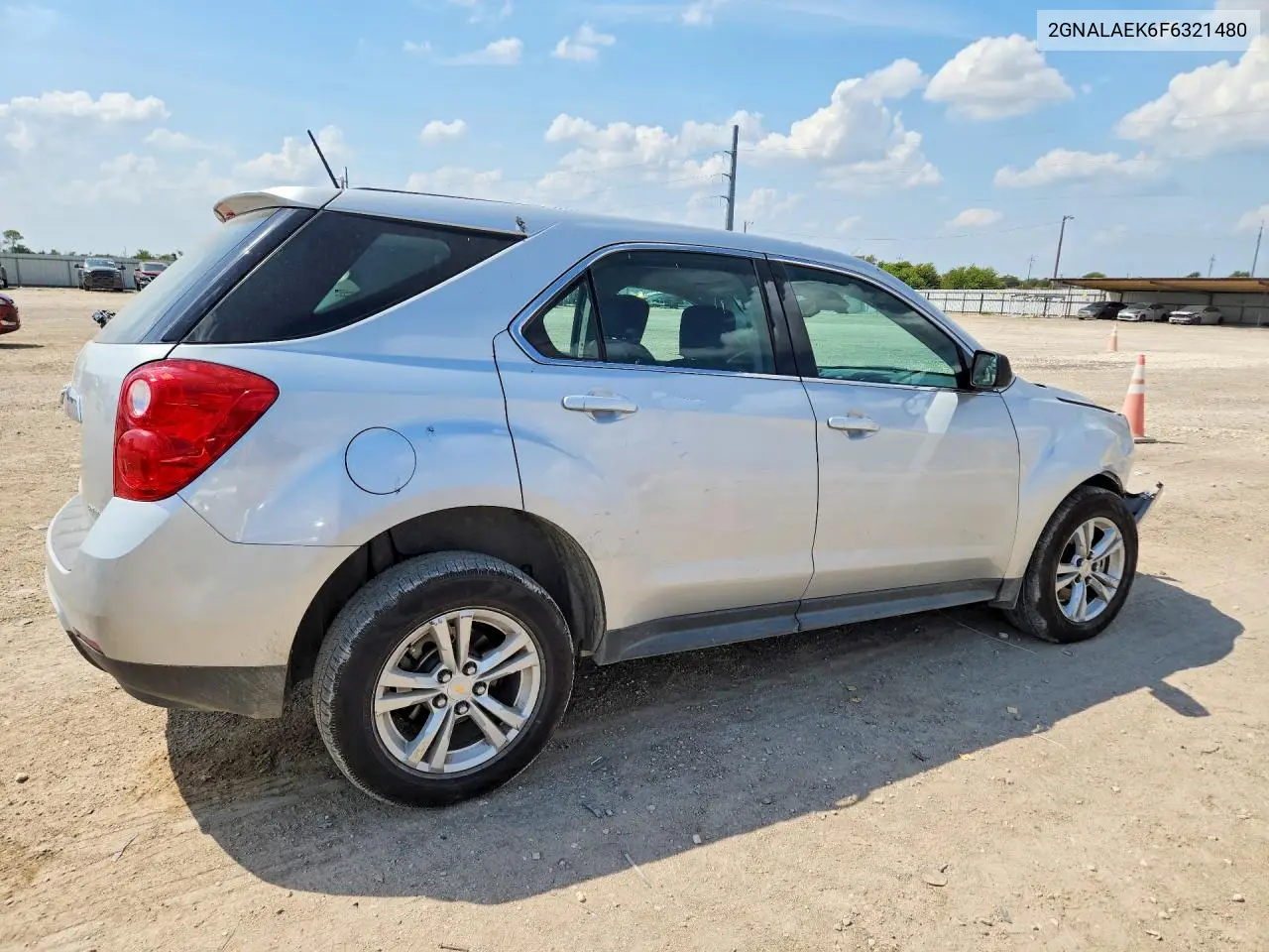 2015 CHEVROLET EQUINOX VIN 2GNALAEK6F6321480 — фото 3