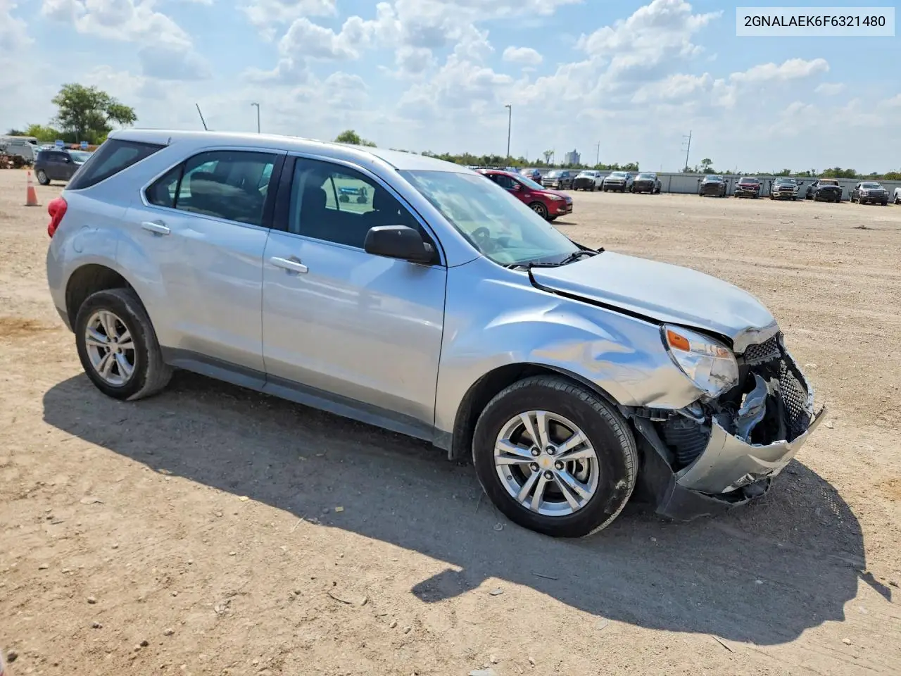 2015 CHEVROLET EQUINOX VIN 2GNALAEK6F6321480 — фото 4