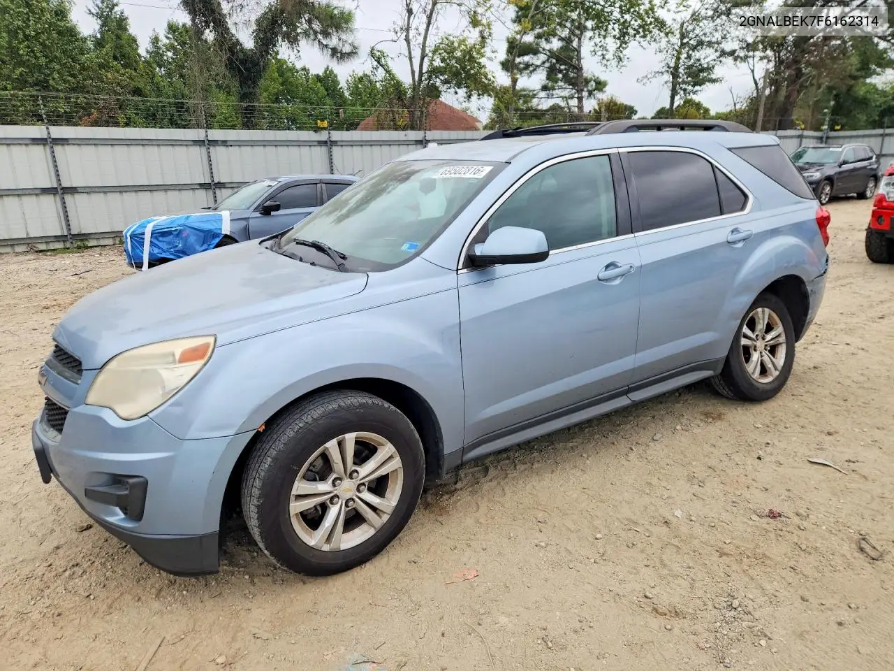 CHEVROLET EQUINOX 2015, VIN 2GNALBEK7F6162314
