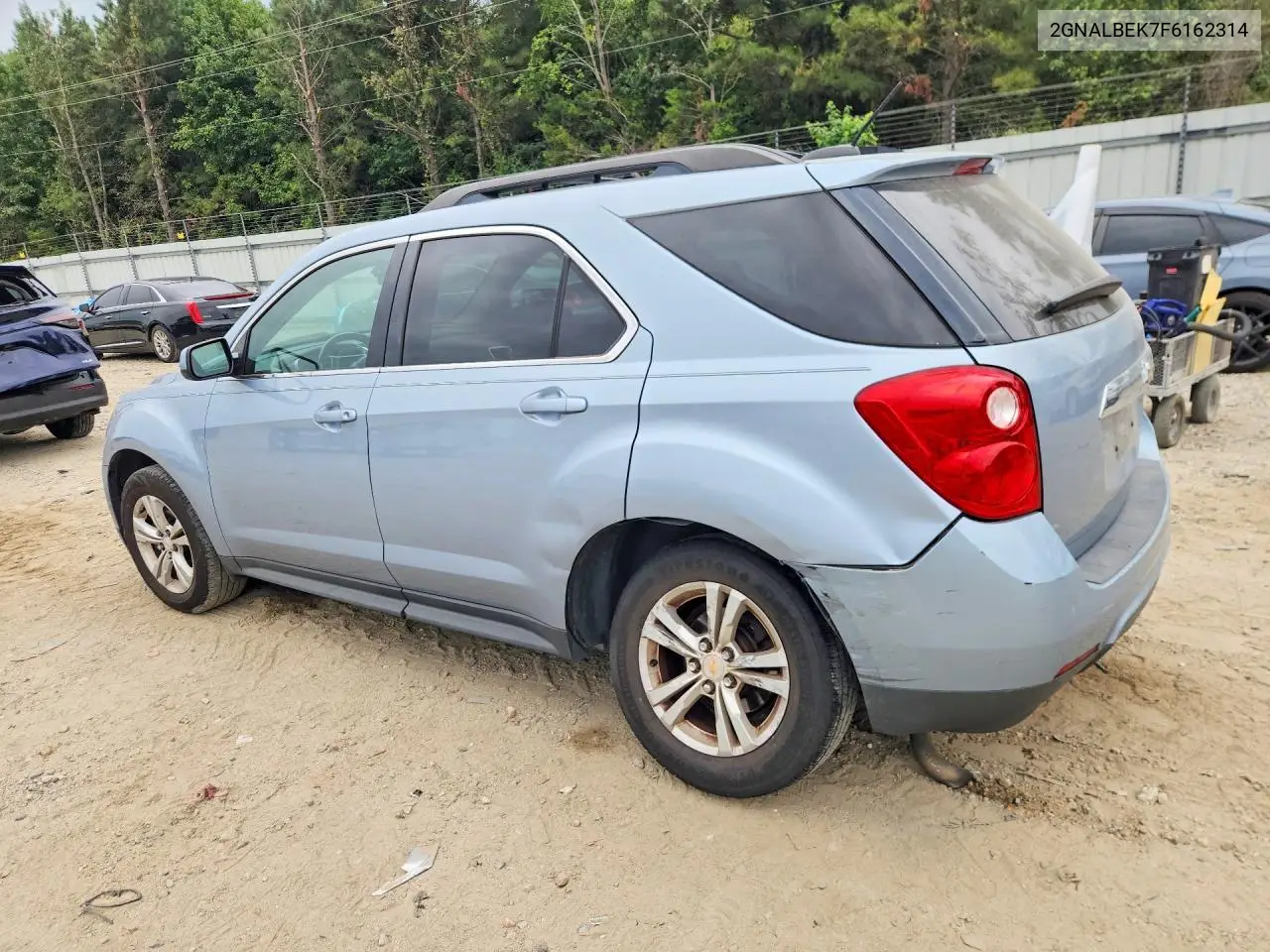 2015 CHEVROLET EQUINOX VIN 2GNALBEK7F6162314 — фото 2