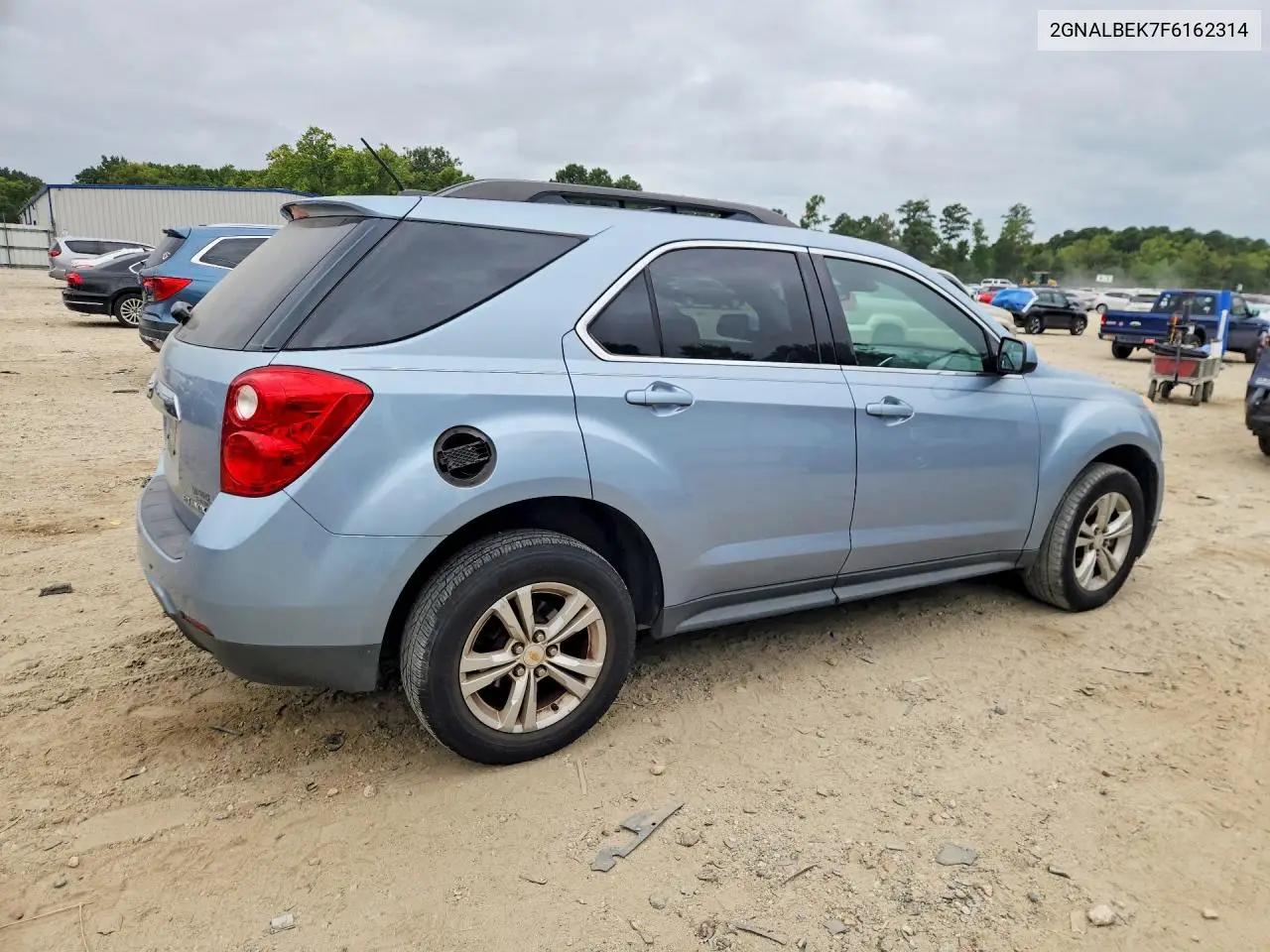 2015 CHEVROLET EQUINOX VIN 2GNALBEK7F6162314 — фото 3