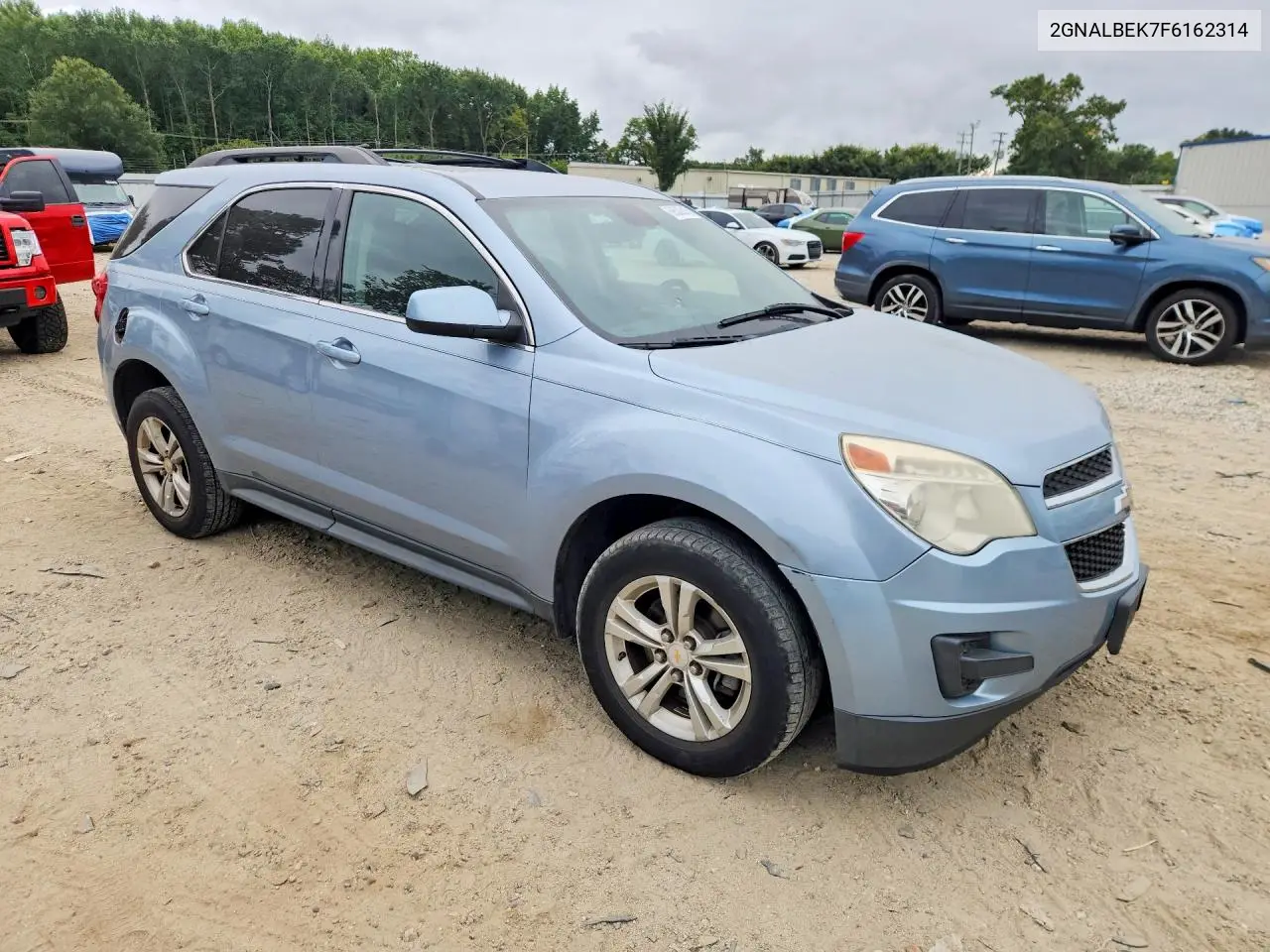 2015 CHEVROLET EQUINOX VIN 2GNALBEK7F6162314 — фото 4