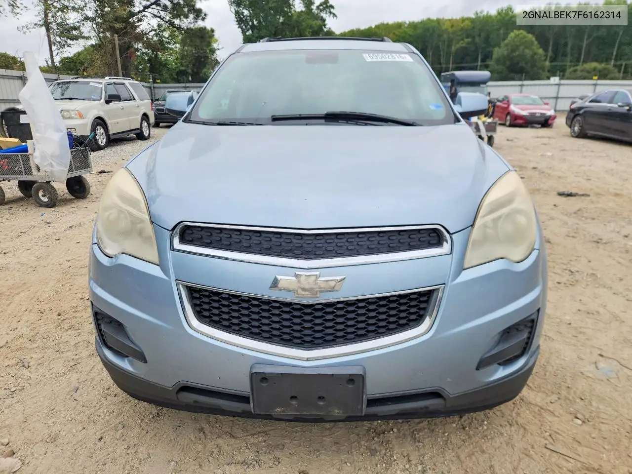 2015 CHEVROLET EQUINOX VIN 2GNALBEK7F6162314 — фото 5