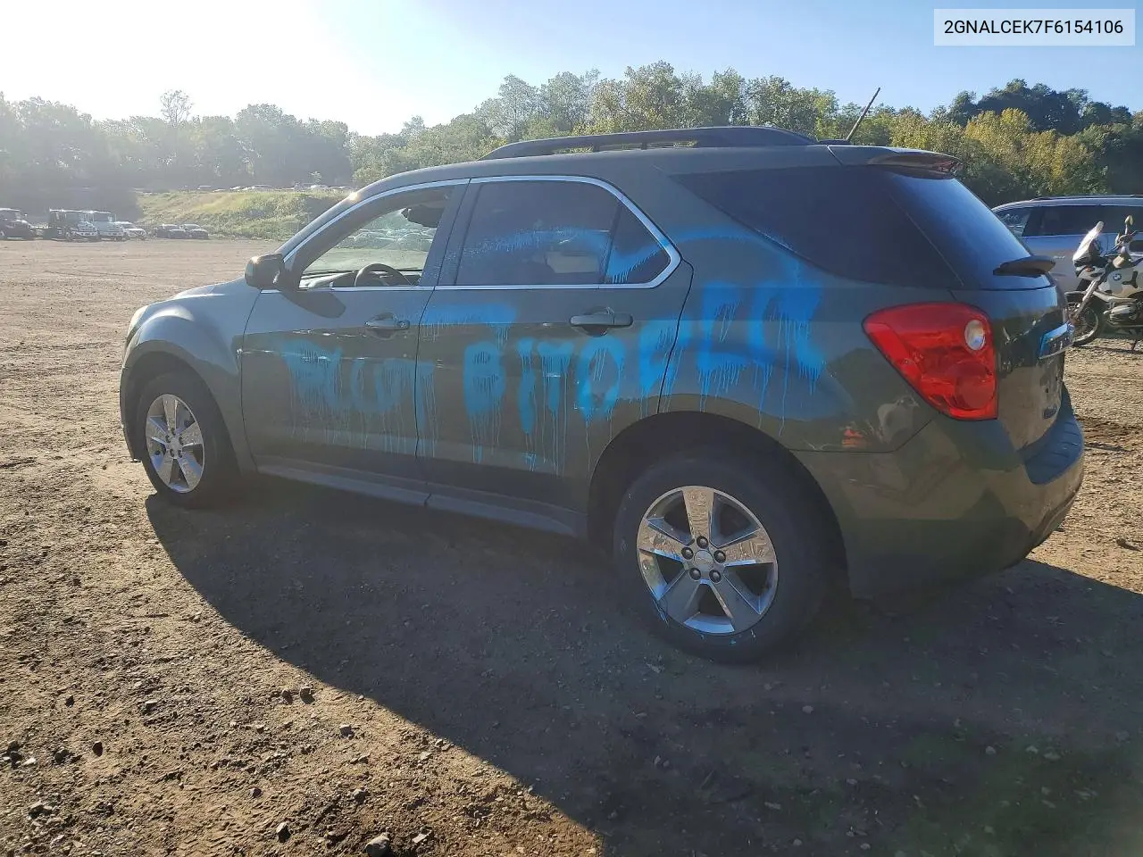 2015 CHEVROLET EQUINOX VIN 2GNALCEK7F6154106 — фото 2