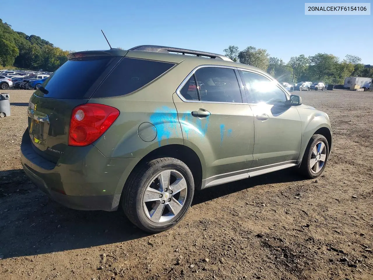 2015 CHEVROLET EQUINOX VIN 2GNALCEK7F6154106 — фото 3